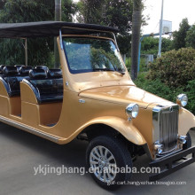 8 seater white electric vintage car/ classic car for sale